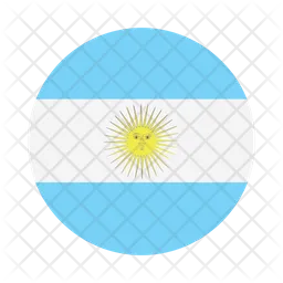 Argentina Flag Icono