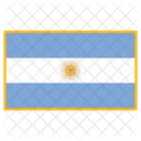 Argentina Flag Country Icon