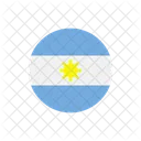 Argentina Country Flag Flag Icône