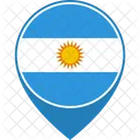 Argentina Flag World Icon