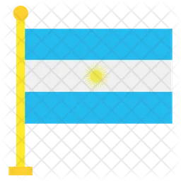 Argentina Flag Icono