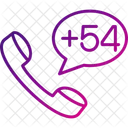 Argentina Dial Code  Icon