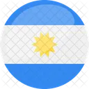 Argentina Flag Country Icon