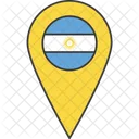 Argentinien Argentinisch Land Symbol