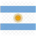 Flagge Land Argentinien Symbol