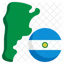 Argentinien flagge  Symbol