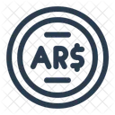 Argentinischer Peso  Symbol