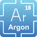 Argon Preodic Table Preodic Elements Icon