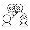 Argument Conflict Icon