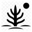 Arid drought  Icon