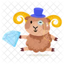 Aries Birthstone  Icon