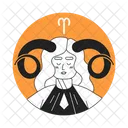 Aries zodiac sign  Icon
