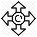 Arifcial intelegence arrow  Icon