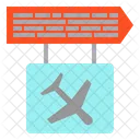 Ariport Board Airplane Icon