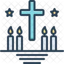Arise Hope Faith Cross Icon