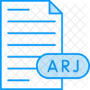 Arj Compressed File  Icon