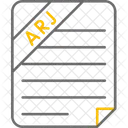 Arj Compressed File  Icon