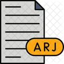 Arj Compressed File  Icon