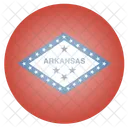 Arkansas Us State Icon