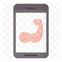 Fitness Muscle Workout Icon