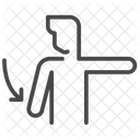 Arm paralysis Icon