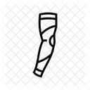 Arm Sleeves Running Icon