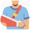Arm Sling Injury Disease Icon