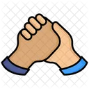 Arm Wrestling Team Support Icon