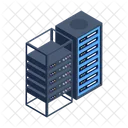 Data Center Hosting Di Dati Server Di Dati Icon