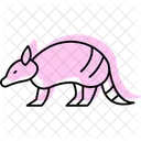 Armadillo Badger Mammal Icon