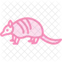 Armadillo Animal Wildlife Icon