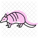 Armadillo Animal Wildlife Icon