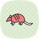 Armadillo Animal Wildlife Icon