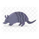 Armadillo Shell Banded Icon