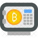 Armário de bitcoin  Ícone