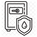 Agua A Prueba De Agua Proteger Icono