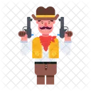 Armas de cowboy  Ícone