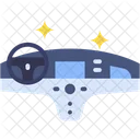 Armaturenbrett Politur Transport Symbol