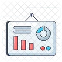 Dashboard Geschaftsleistung Balkendiagramm Symbol