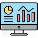 Dashboard Marketinganalyse Analytik Symbol