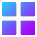 Armaturenbrett Quadrat Symbol