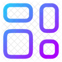 Armaturenbrett Quadrat Symbol