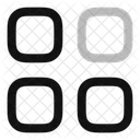 Armaturenbrett Quadrat Symbol