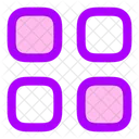 Armaturenbrett Quadrat Symbol