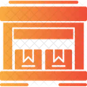 Armazem Instalacao De Armazenamento Armazem Ícone