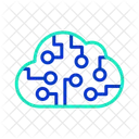 Armazenamento De Dados I Cloud Armazenamento De Dados Em Nuvem Armazenamento Em Nuvem Ícone