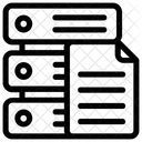 Dados Armazenamento Eletronicos Ícone