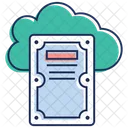 Computacao Em Nuvem Dados Em Nuvem Armazenamento Em Nuvem Ícone