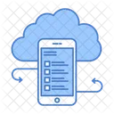 Armazenamento Em Nuvem Nuvens Informacoes Icon