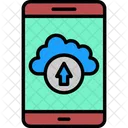 Armazenamento Em Nuvem Upload Backup Icon